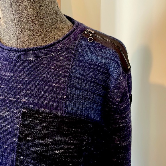 Desigual Cotton Top with wool texture effect SoCool! Brand new without tag large - Picture 4 of 9